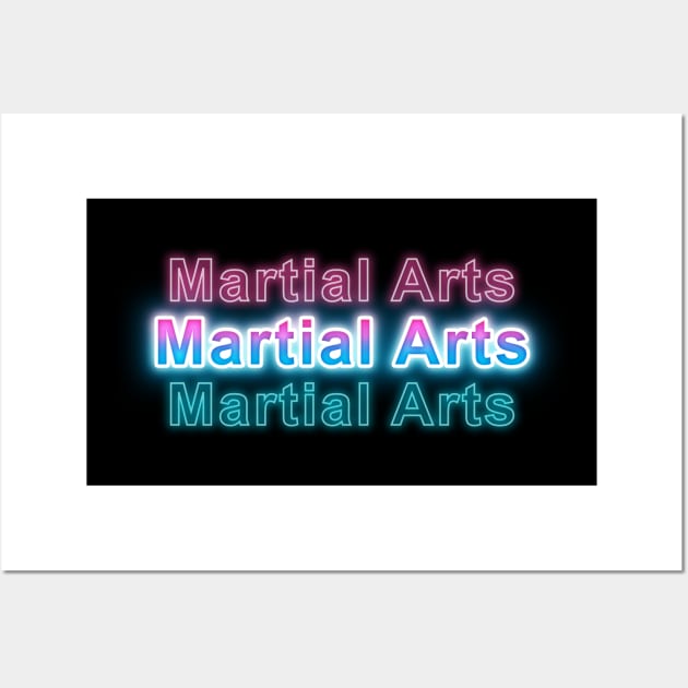 Martial Arts Wall Art by Sanzida Design